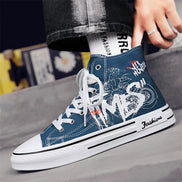 Tavion Herre High-Top Sneakers med Snøring