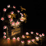 LED světelný řetěz s květinovým designem na baterie - Floravyn