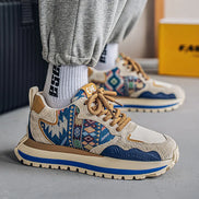 Selvara Unisex Sneakers med Snøring og Mesh