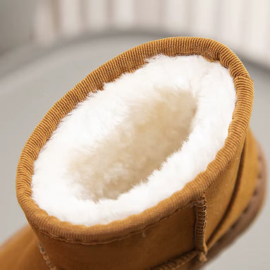 Foryna Pige Vinterstøvler – Forede Snestøvler med Skridsikker Sål