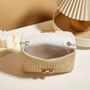 Klassisk skuldertaske i satchel-design