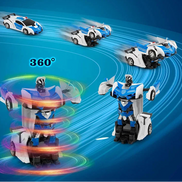 Távirányítós, átalakuló autó fénnyel és 360°-os forgással – Rovexar