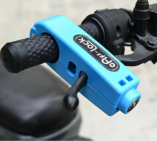 Norex lås til cykel scooter og motor håndtag bremse sikkerhedslås