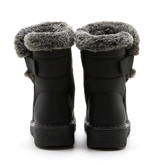 Zimowe buty damskie na rzep