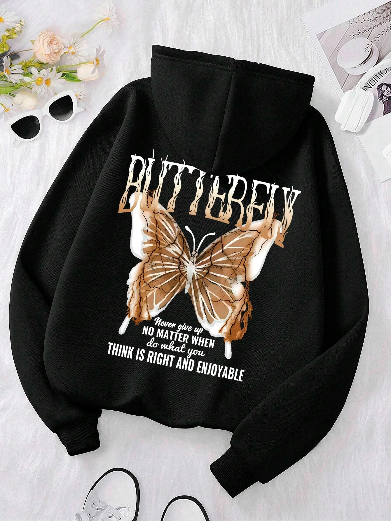 Butterfly Sweater – Unisex Oversized
