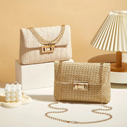 Klassisk skuldertaske i satchel-design