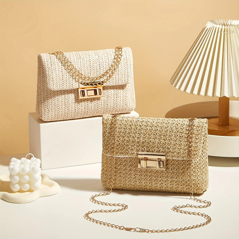 Klassisk skuldertaske i satchel-design