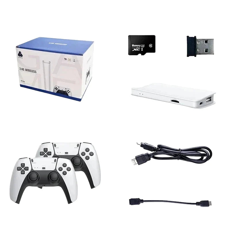 RetroLink HDMI spillekonsol – med trådløse controllere