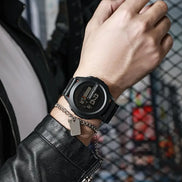 Velcronix Sport LED armbåndsur med digital visning og silikonerem