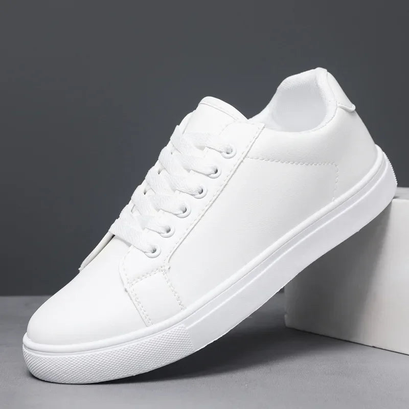 Naviro unisex sneakers med snørelukning – sko med gummisål til daglig brug