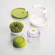 Rinoxa Clean spülebørste med sæbedispenser og holder