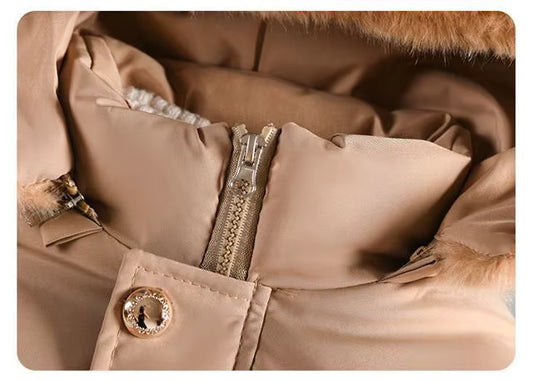 Sia Vinterjakke til Piger med Hætte