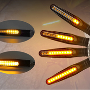 Lumirex LED blinklys motorcykel 12V fleksibel indikatorlys