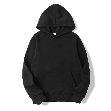 Wilor hættetrøje til mænd og kvinder – afslappet ensfarvet sweatshirt