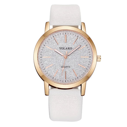 Virello Classic armbåndsur med læderrem