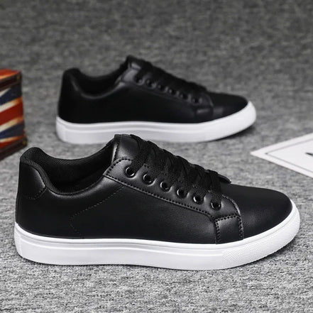 Naviro unisex sneakers med snørelukning – sko med gummisål til daglig brug