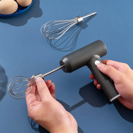 Mixora håndmixer med genopladeligt batteri og 3 hastigheder
