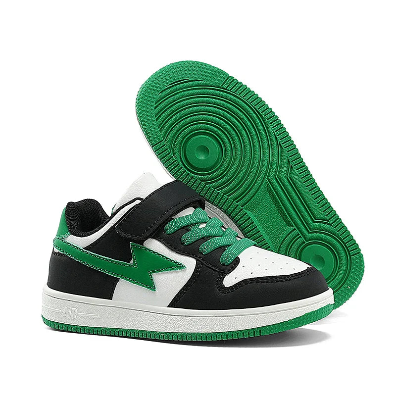 Zorvian Børne Sneakers med Velcrolukning
