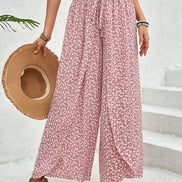 Paisoria dame culotte – vide bukser med paisley mønster og elastisk talje
