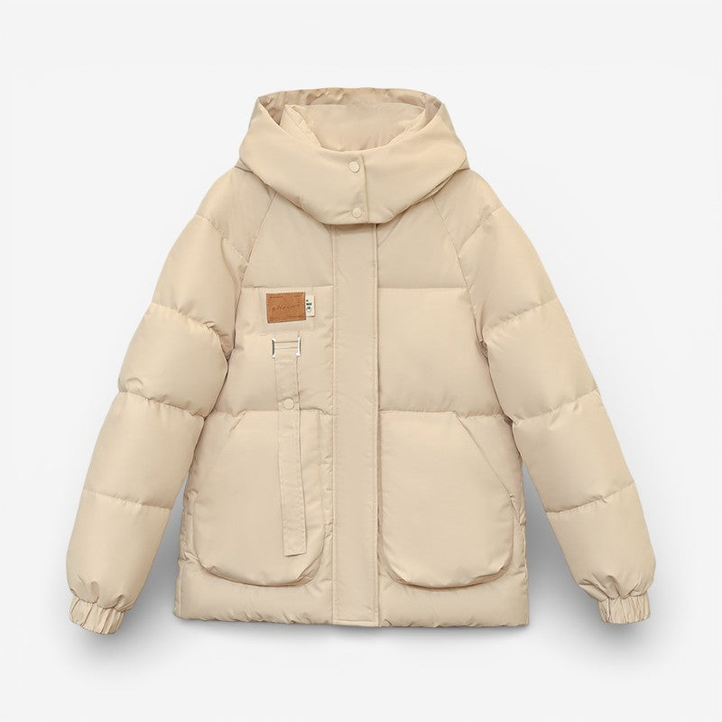 Lorvane hooded jacket med lynlås