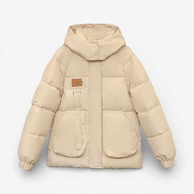 Lorvane hooded jacket med lynlås