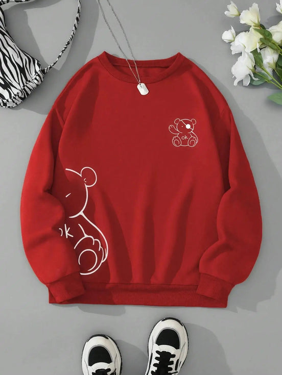 CatLine Sweater – Oversized Unisex