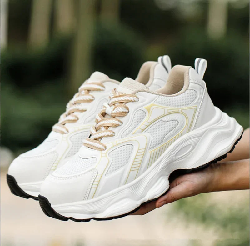 Sorella Komfortable Sneakers til Kvinder med Platformsål