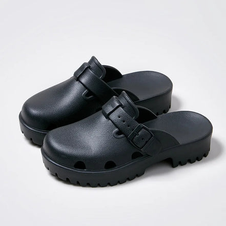 Larevia Dame Plateau-Sandaler med Justerbar Spænde