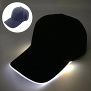 GlowPeak LED kasket – baseballkasket med LED-lys