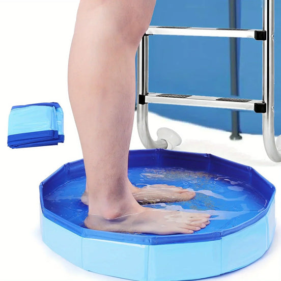 FlexiBasin Foldbar Fodbalje – Sammenklappelig Vandbeholder til Midlertidig Brug
