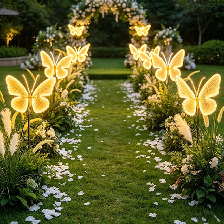 Dekoracyjna lampa LED w kształcie motyla z ruchem – Papiloria