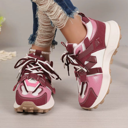 Velina sneakers – lette snørelukningssko til hverdag