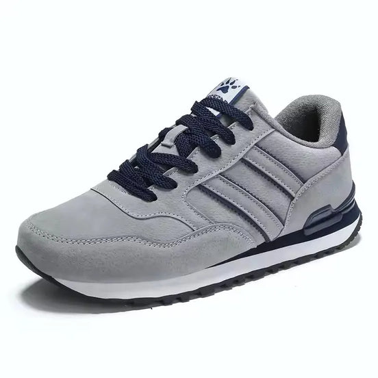 Sneakersy Kavion z sznurowaniem – męskie tekstylne buty z gumową podeszwą