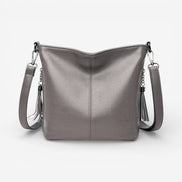 Norliva taske dame – skuldertaske med justerbar rem og stort rum