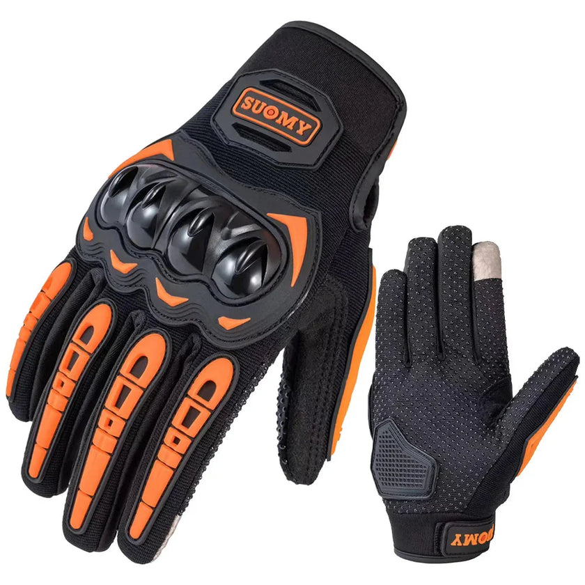 RideVex AirPro motorcykelhandsker med mesh og touchfunktion