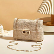 Klassisk skuldertaske i satchel-design