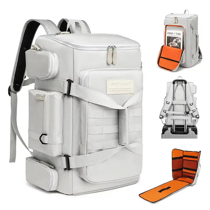 MotionPack 54 Sport Rygsæk – Nylon Rygsæk med Separat Vådt og Tørt Rum