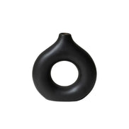 Lomira Dekovase med Rund Donutform og Åben Midte