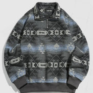 RetroEthno Knit – Unisex Striktrøje