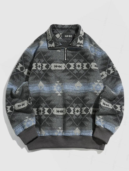 RetroEthno Knit – Unisex Striktrøje