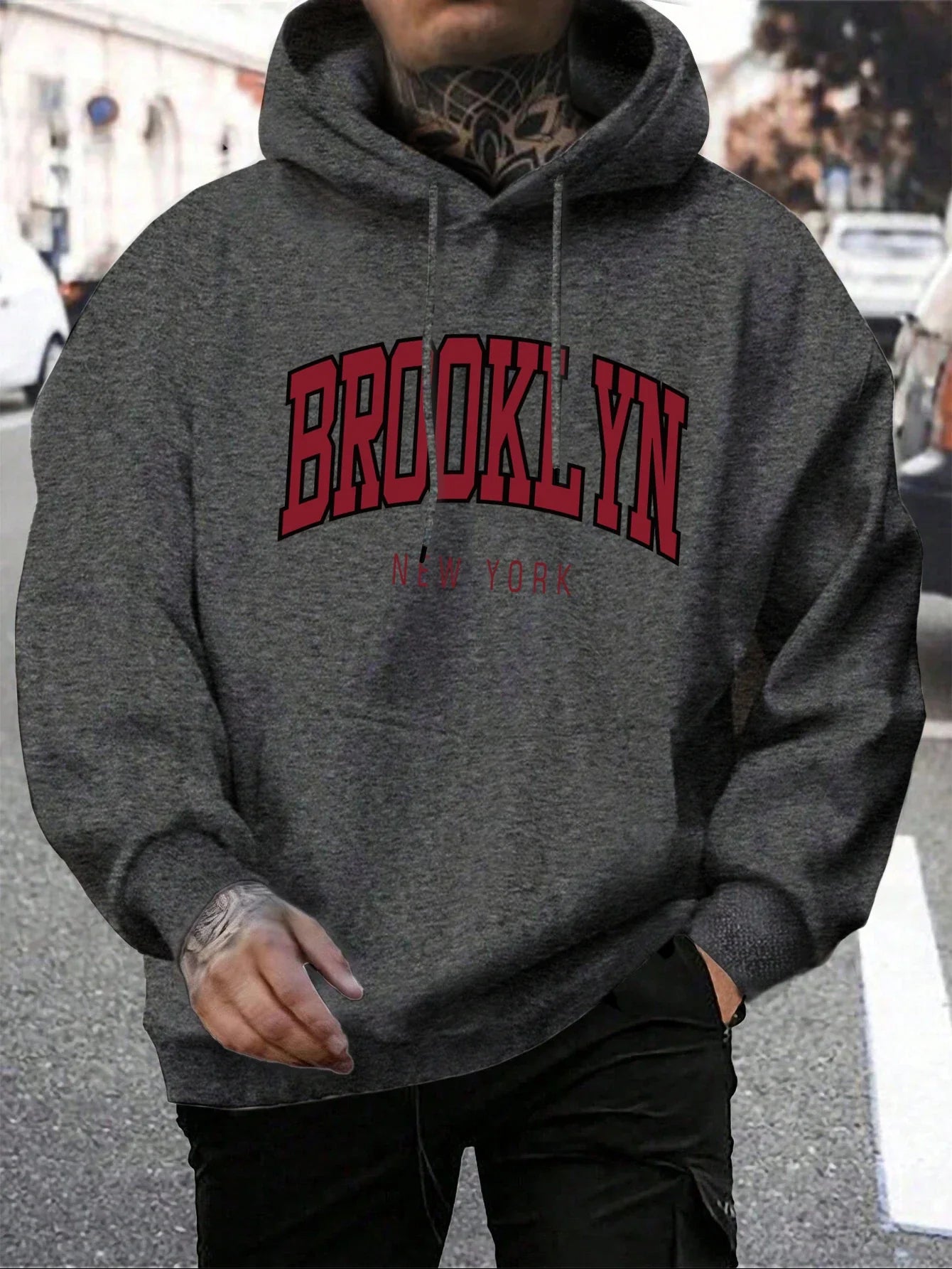 Brooklyn Hoodie – Unisex Oversized