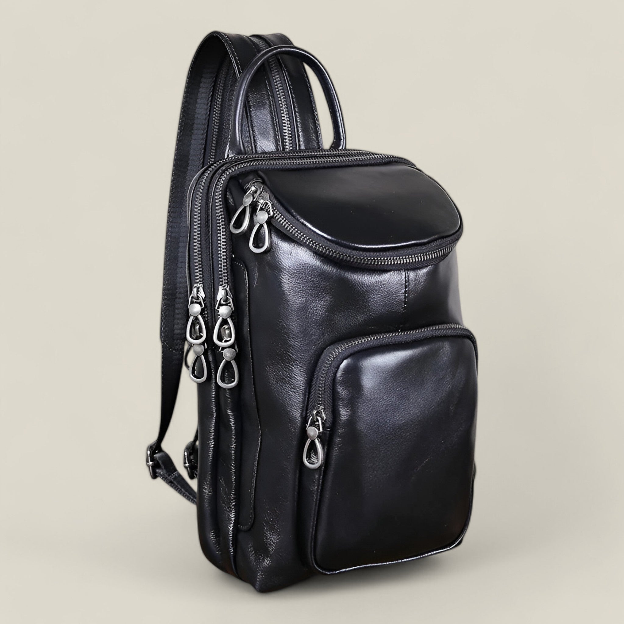 Varento taske herre – crossbody taske med justerbar rem og stort rum