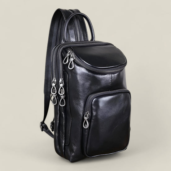 Varento taske herre – crossbody taske med justerbar rem og stort rum