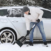 Teleskopisk sneskovl med aftageligt skaft – Nivaro