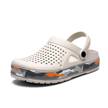 Zenviro Herre Clogs med Skridsikker Sål