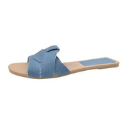 Lunessa dámské sandály – slip-on sandály s mašlí