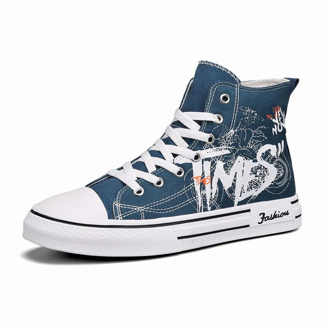 Tavion Herre High-Top Sneakers med Snøring