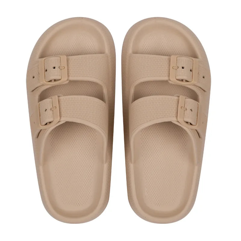 Torvessa Unisex Slides med Dobbeltrem og Justerbare Spænder