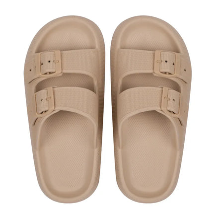 Torvessa Unisex Slides med Dobbeltrem og Justerbare Spænder