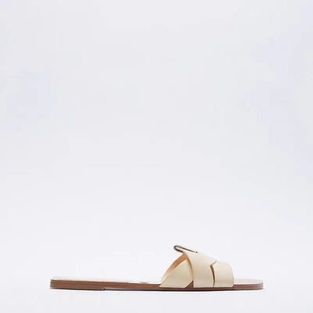Lunessa dámské sandály – slip-on sandály s mašlí